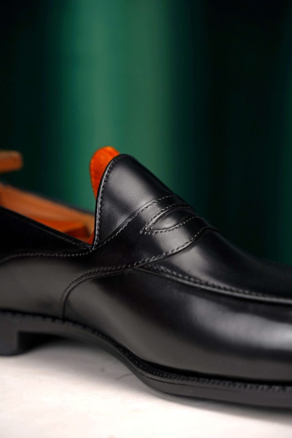 Classic-Black-Calfskin-Penny-Loafer (1) Classic Black Calfskin Penny Loafer | The Effortless Evening Edition