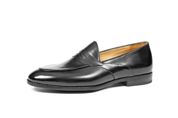 Classic-Black-Calfskin-Penny-Loafer (4) Classic Black Calfskin Penny Loafer | The Effortless Evening Edition