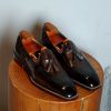 Dark-Brown-Hand-Painted-Patina-Tassel-Loafer (14) Dark Brown Hand-Painted Patina Tassel Loafer