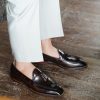 Dark-Brown-Hand-Painted-Patina-Tassel-Loafer (8) Dark Brown Hand-Painted Patina Tassel Loafer