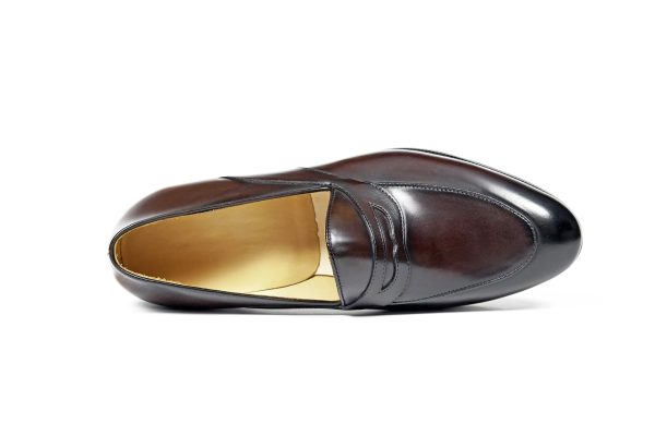 Dark Tan Calfskin Penny Loafer | The Golden Hour Edition