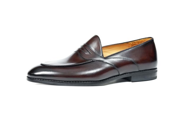 Dark Tan Calfskin Penny Loafer | The Golden Hour Edition