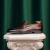 Dark Tan Calfskin Penny Loafer | The Golden Hour Edition