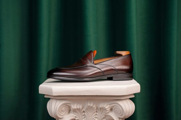 Dark Tan Calfskin Penny Loafer | The Golden Hour Edition