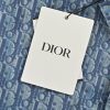 Dior Oblique Short-Sleeved Shirt- Blue