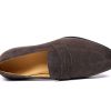 Earth Brown Suede Penny Loafer | The Al Fresco Edition