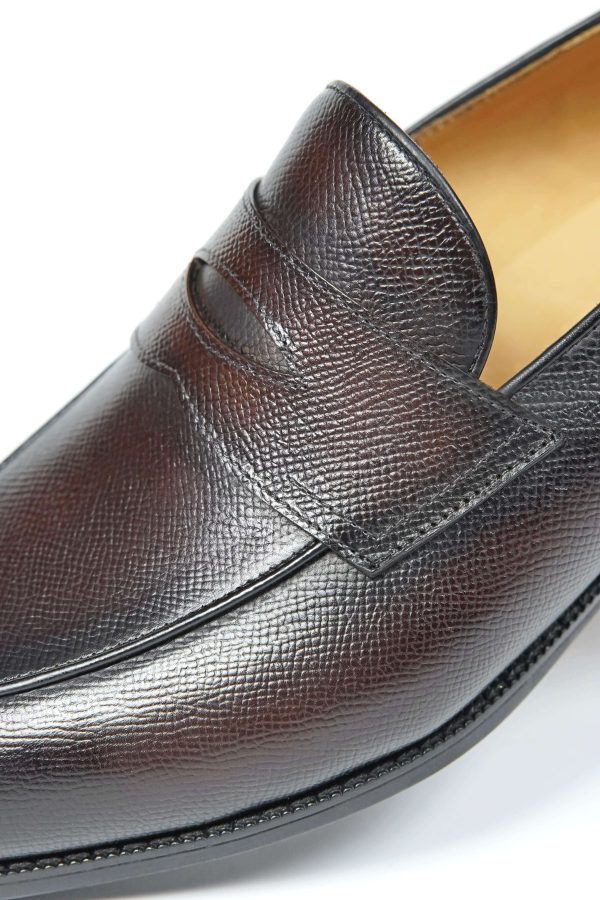 Espresso-Grained-Leather-Penny-Loafer (6) Espresso Grained Leather Penny Loafer | The Vineyard Edition