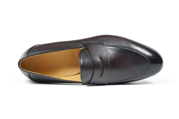 Espresso-Grained-Leather-Penny-Loafer (8) Espresso Grained Leather Penny Loafer | The Vineyard Edition