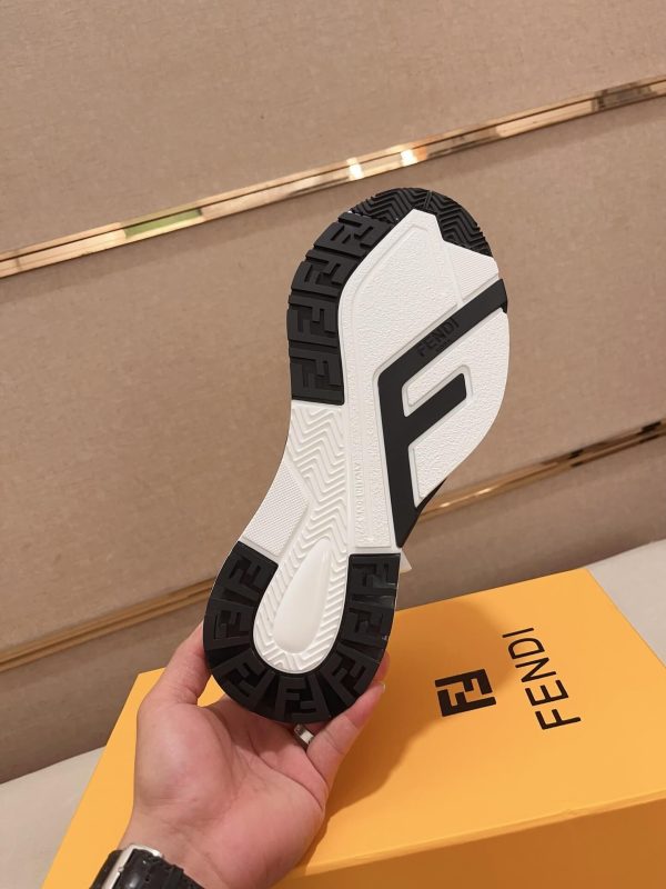 Fendi- Flow- Low-Top -Sneakers. (1) Fendi Flow Low-Top Sneakers.