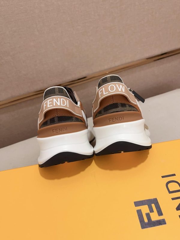 Fendi- Flow- Low-Top -Sneakers. (2) Fendi Flow Low-Top Sneakers.