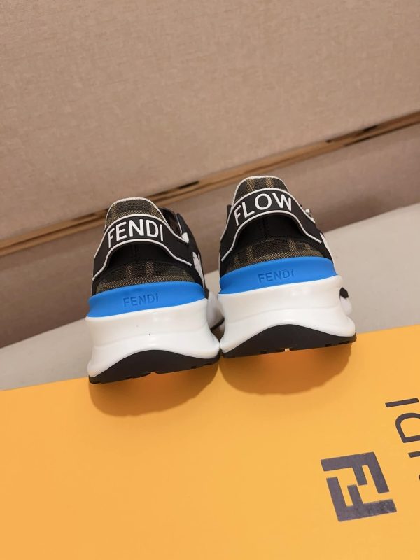 Fendi- Flow- Low-Top -Sneakers. (2) Fendi Flow Low-Top Sneakers.