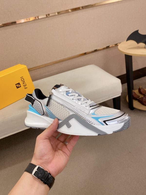 Fendi -Flow -Low-Top -Sneakers. (3) Fendi Flow Low-Top Sneakers.