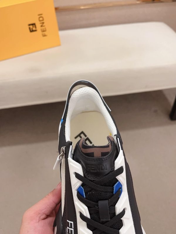 Fendi- Flow- Low-Top -Sneakers. (4) Fendi Flow Low-Top Sneakers.