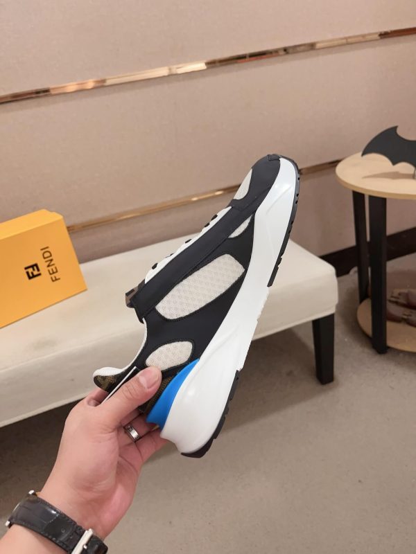 Fendi- Flow- Low-Top -Sneakers. (5) Fendi Flow Low-Top Sneakers.