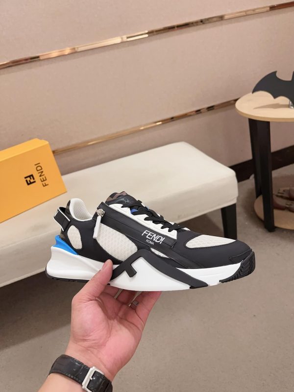 Fendi- Flow- Low-Top -Sneakers. (6) Fendi Flow Low-Top Sneakers.