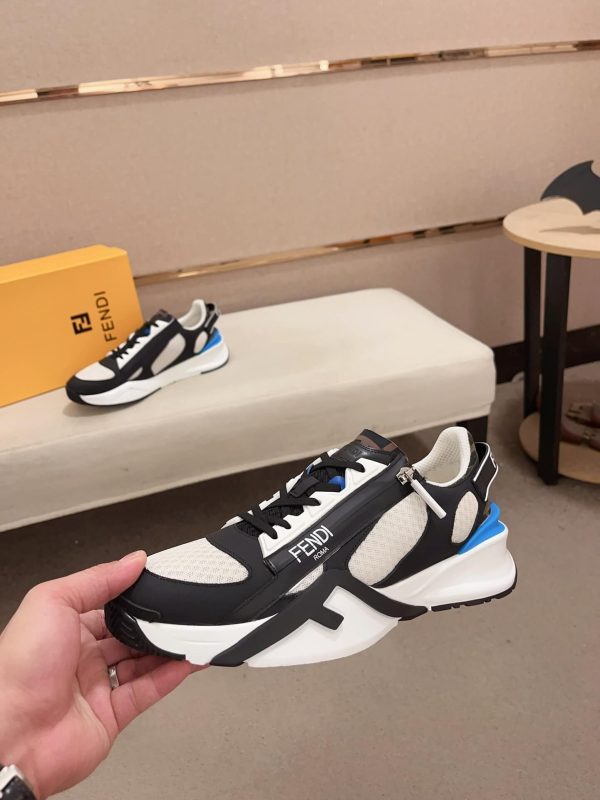 Fendi- Flow- Low-Top -Sneakers. (7) Fendi Flow Low-Top Sneakers.