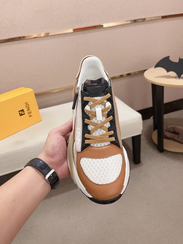 Fendi- Flow- Low-Top -Sneakers. (8) Fendi Flow Low-Top Sneakers.