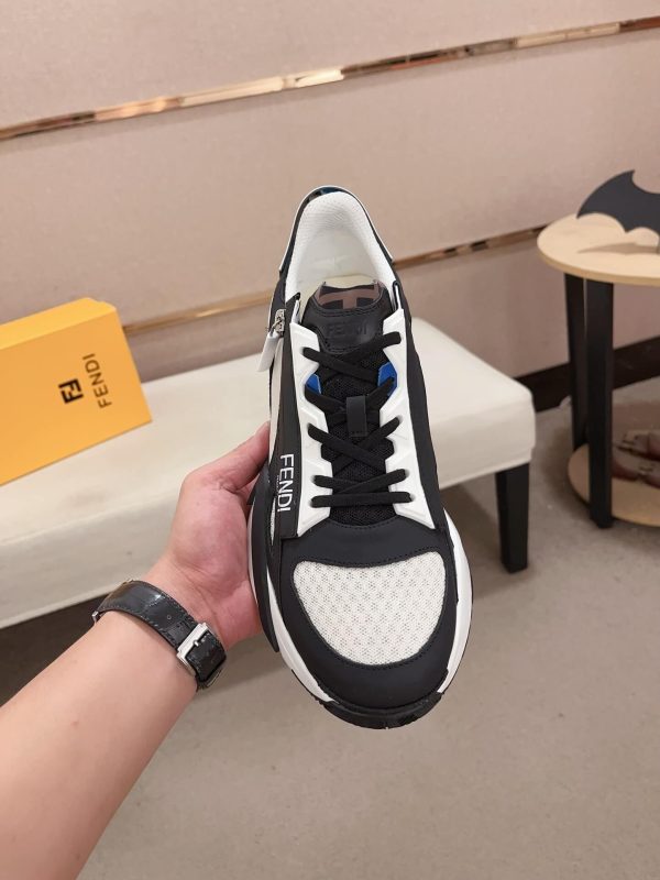 Fendi- Flow- Low-Top -Sneakers. (8) Fendi Flow Low-Top Sneakers.