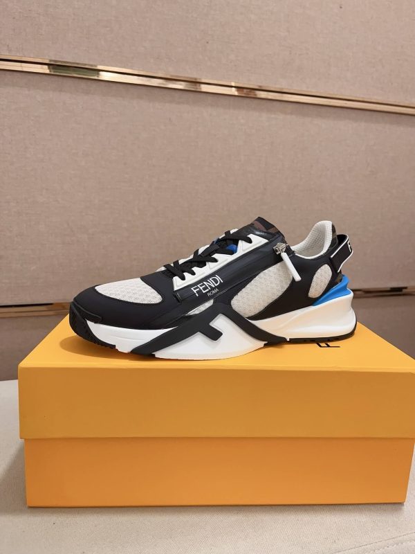 Fendi- Flow- Low-Top -Sneakers. (9) Fendi Flow Low-Top Sneakers.