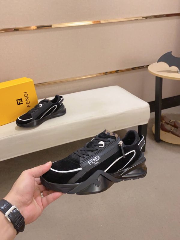 Fendi Flow sneakers Black leather