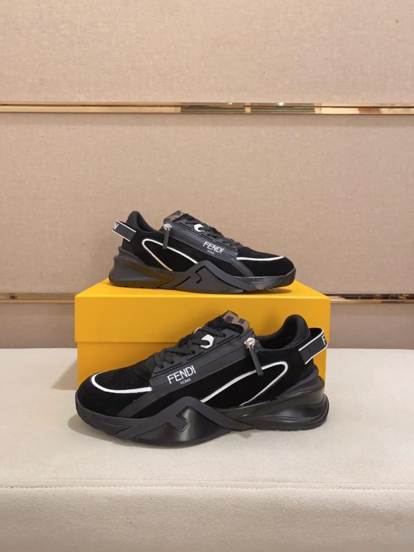 Fendi Flow sneakers Black leather