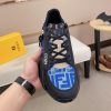 Fendi -Flow -sneakers- Blue -and- Black- Colour (8) Fendi Flow sneakers Blue and Black Colour