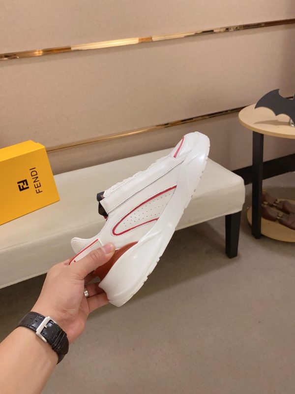 Fendi Flow sneakers white leather