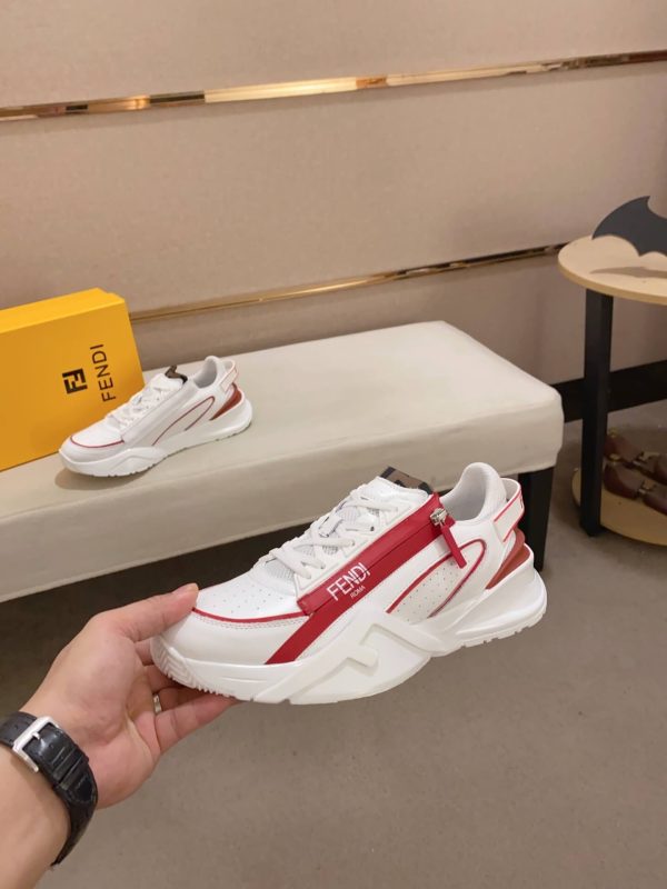 Fendi Flow sneakers white leather