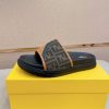 Fendi- black- slides (1) Fendi black slides