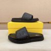 Fendi- black -slides (3) Fendi black slides