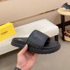 Fendi- black -slides (6) Fendi black slides