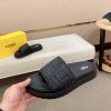 Fendi- black -slides (7) Fendi black slides