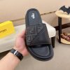 Fendi -black -slides (8) Fendi black slides