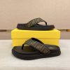 _Fendi- men's -black- leather -sandals (1) Fendi men's black leather sandals