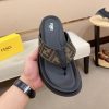 _Fendi- men's -black- leather -sandals (6) Fendi men's black leather sandals