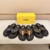 _Fendi- men's -black- leather -sandals (8) Fendi men's black leather sandals