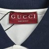 Gucci GG Cotton Piquet Jacquard Polo Shirt- White (7) Gucci GG Cotton Piquet Jacquard Polo Shirt- White