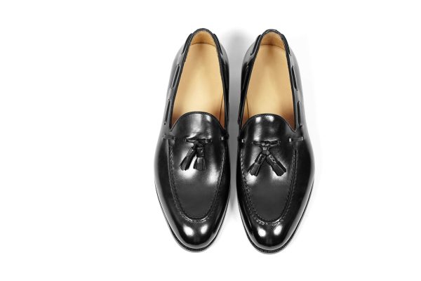 High-Shine-Black-Tassel-Loafer (3) High-Shine Black Tassel Loafer | The Evening Gala Edition