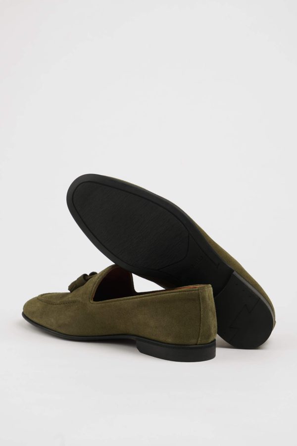 Khaki-Suede-Tassel-Loafer (4) Khaki Suede Tassel Loafer | The Destination Wedding Edition