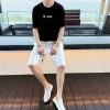 Louis Vuitton Cloud Logo Short-Sleeved Shirt- Black
