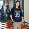Louis Vuitton Graphic T-shirt- Black