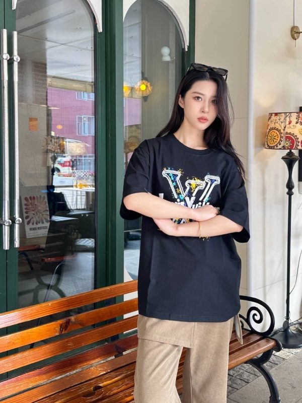 Louis Vuitton Graphic T-shirt- Black