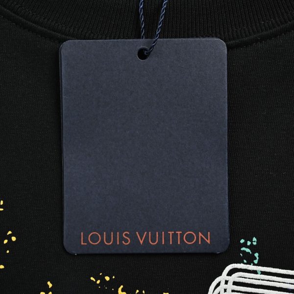 Louis Vuitton Graphic T-shirt- Black