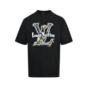Louis Vuitton Graphic T-shirt- Black