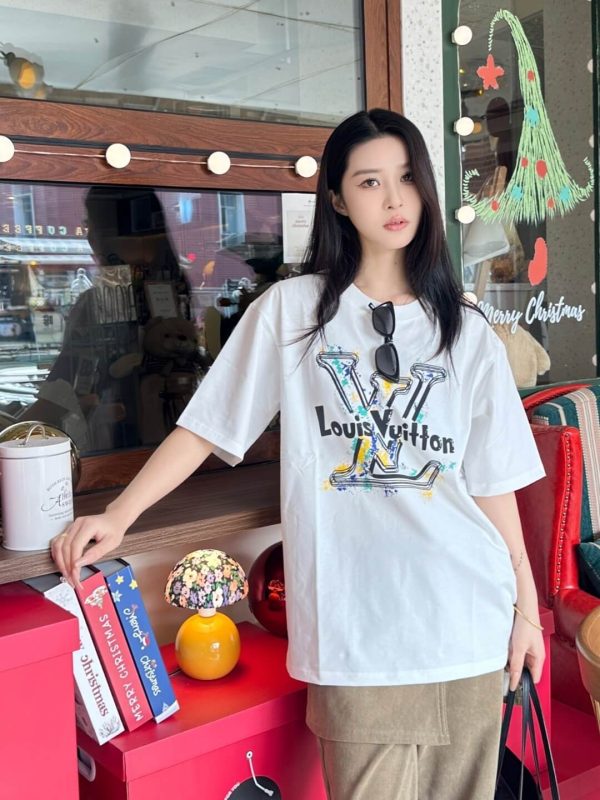 Louis Vuitton Graphic T-shirt- White