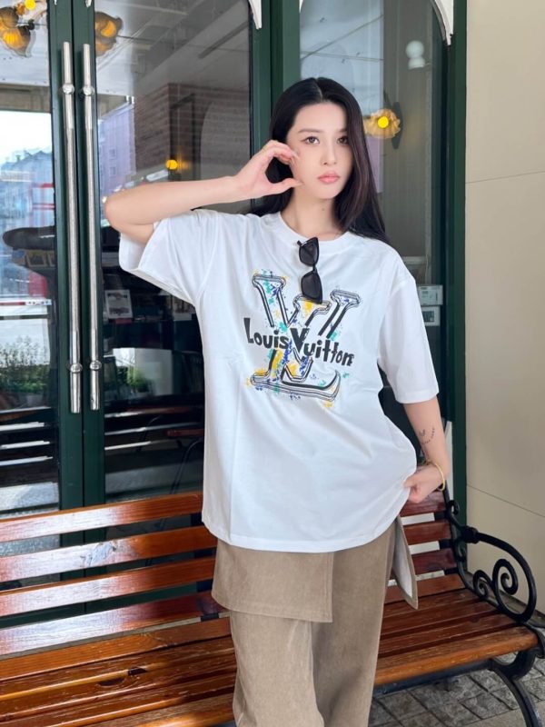 Louis Vuitton Graphic T-shirt- White