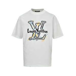 Louis Vuitton Graphic T-shirt- White
