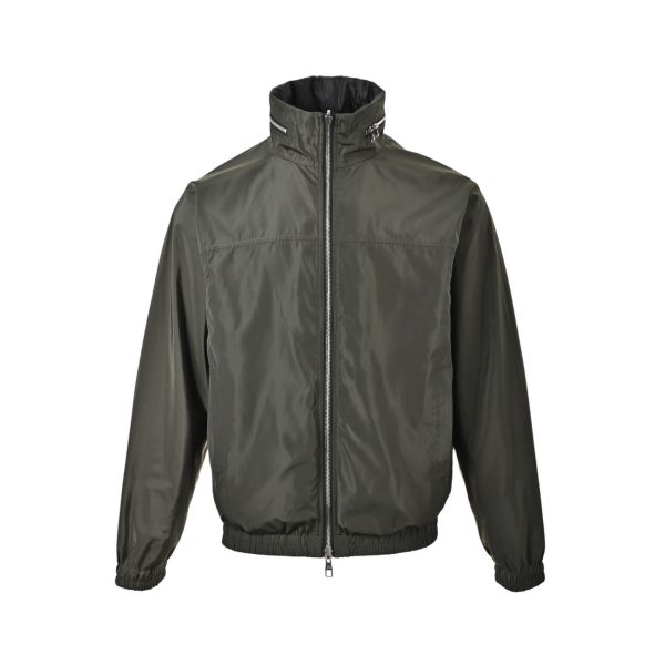 Louis Vuitton Monogram Reversible Windbreaker- Black/Jungle Green