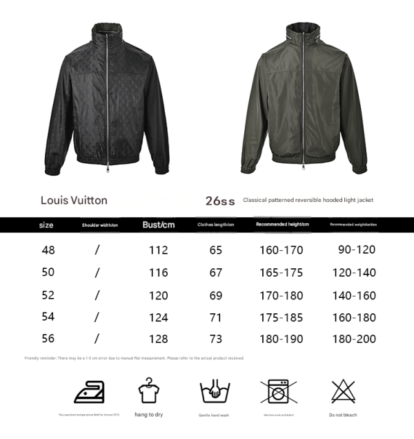 Louis Vuitton Monogram Reversible Windbreaker- Black/Jungle Green