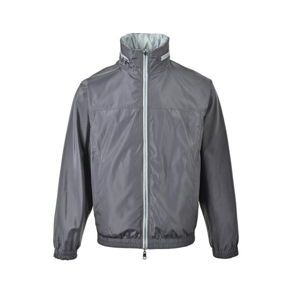 Louis Vuitton Monogram Reversible Windbreaker- Blue/Grey